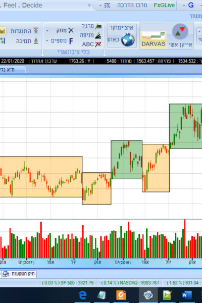דוגמא של תוכנת המניות